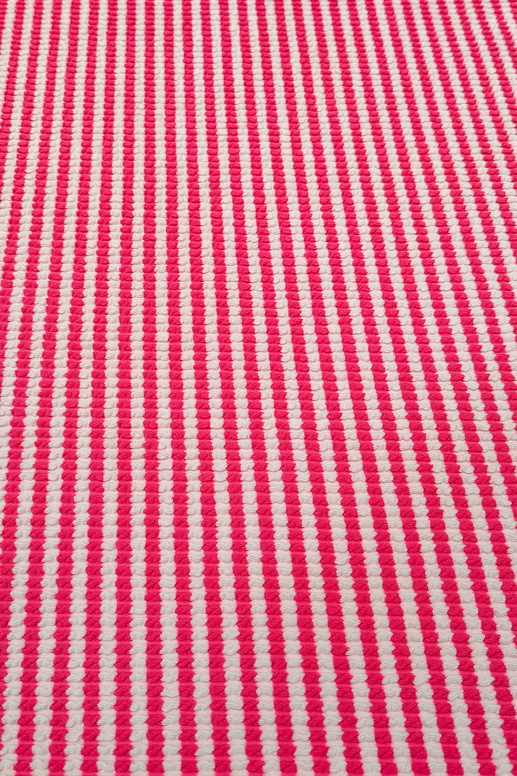 Textured Nylon-Polyester Jacquard with Striped Design - Premium Stretch Swimwear Fabric