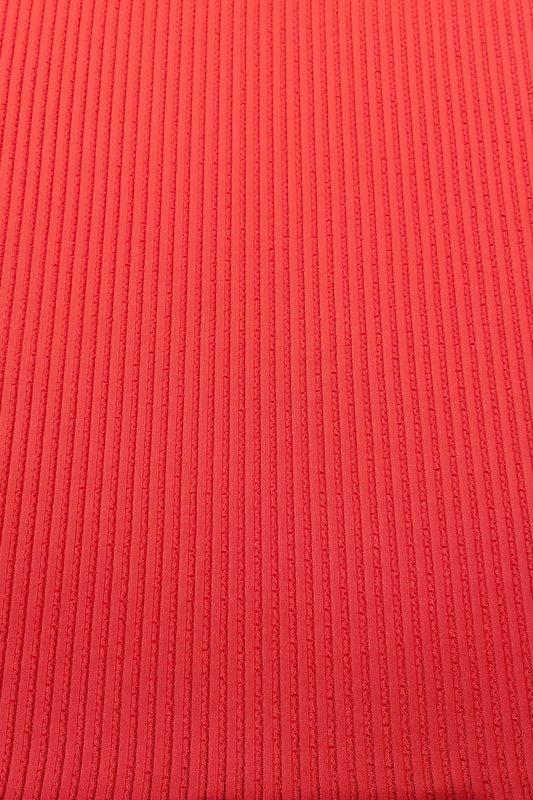 Polyester Jacquard Knit Fabric with Warp-Knitted Texture