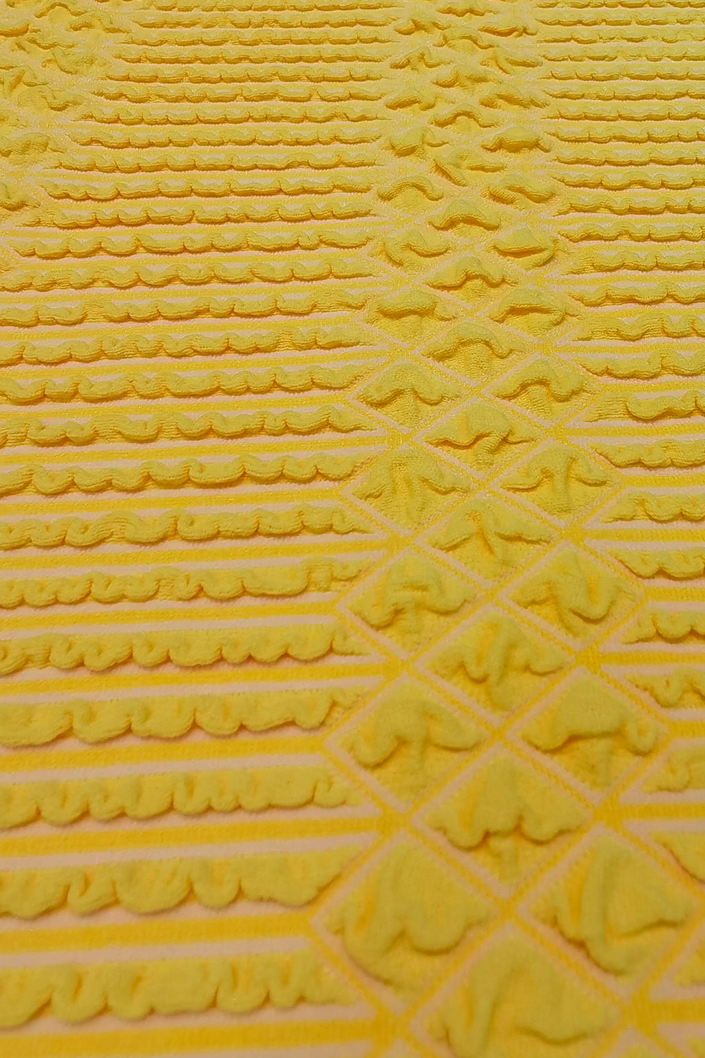 High-Definition Jacquard Nylon-Polyester Fabric – Unique Textured Pattern for Fashion and Swimwear