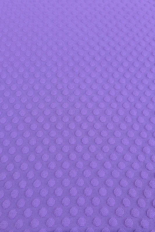 Polyester Dot Jacquard Fabric - Premium Print & Textured Weave (125cm/190-200g)