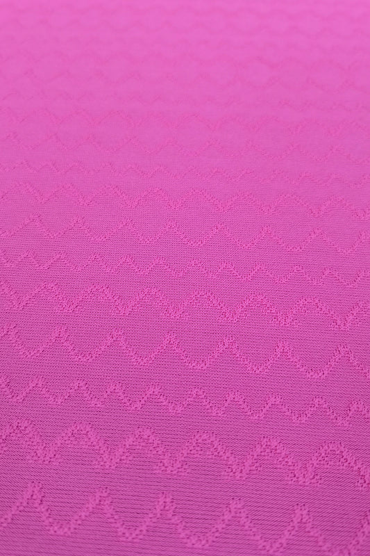 Polyester Jacquard Fabric with Floral Print for Swimwear & Fashion