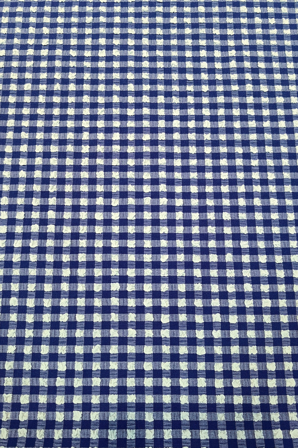 Woven Checkered Jacquard Fabric - Nylon & Polyester Blend