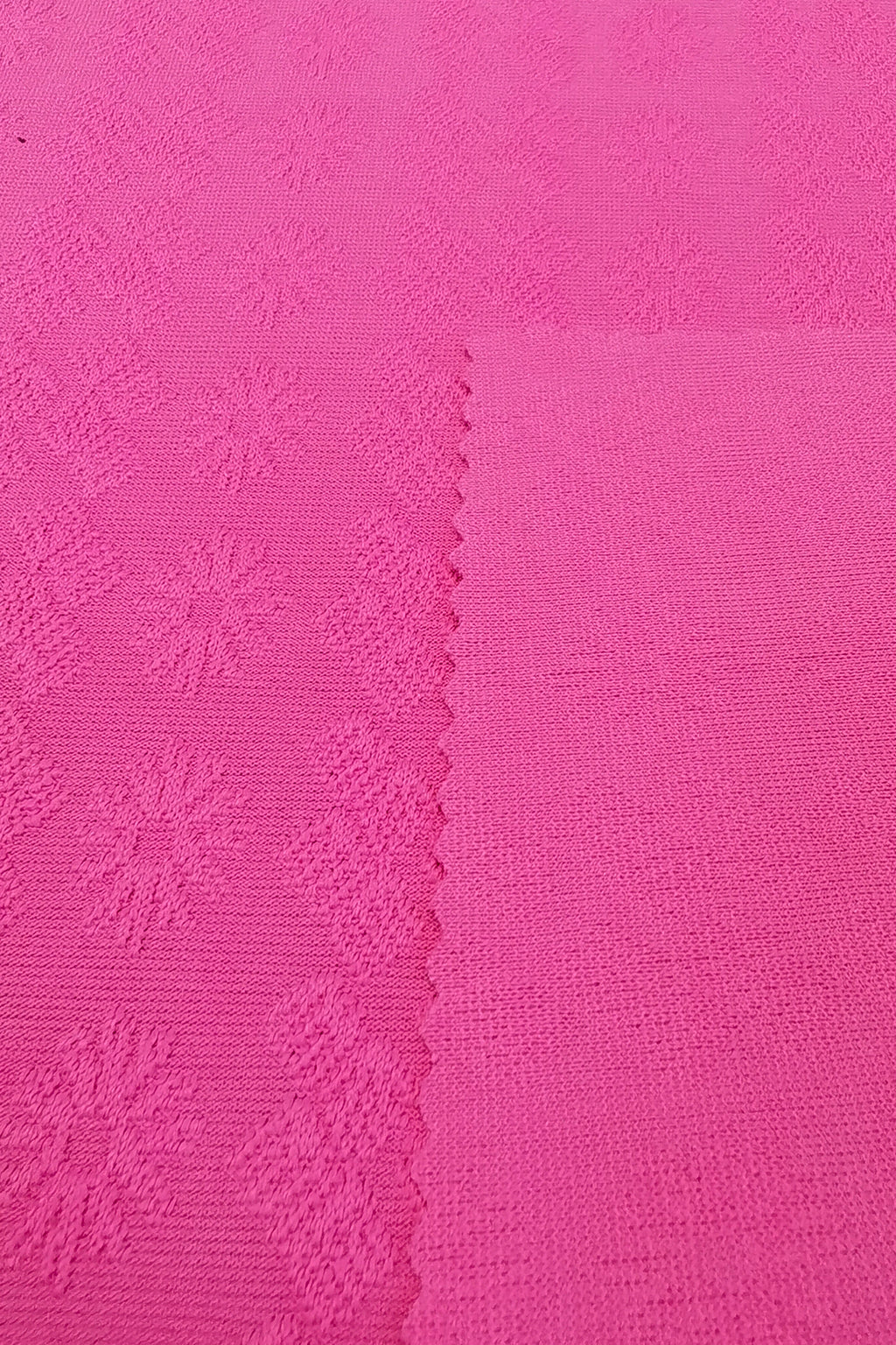 Polyester Jacquard Fabric with Floral Print for Swimwear & Fashion