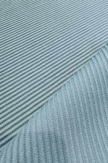 Nylon Ladder Ribbed Fabric - Durable, Textured Design Ideal for Swimwear & Fashion