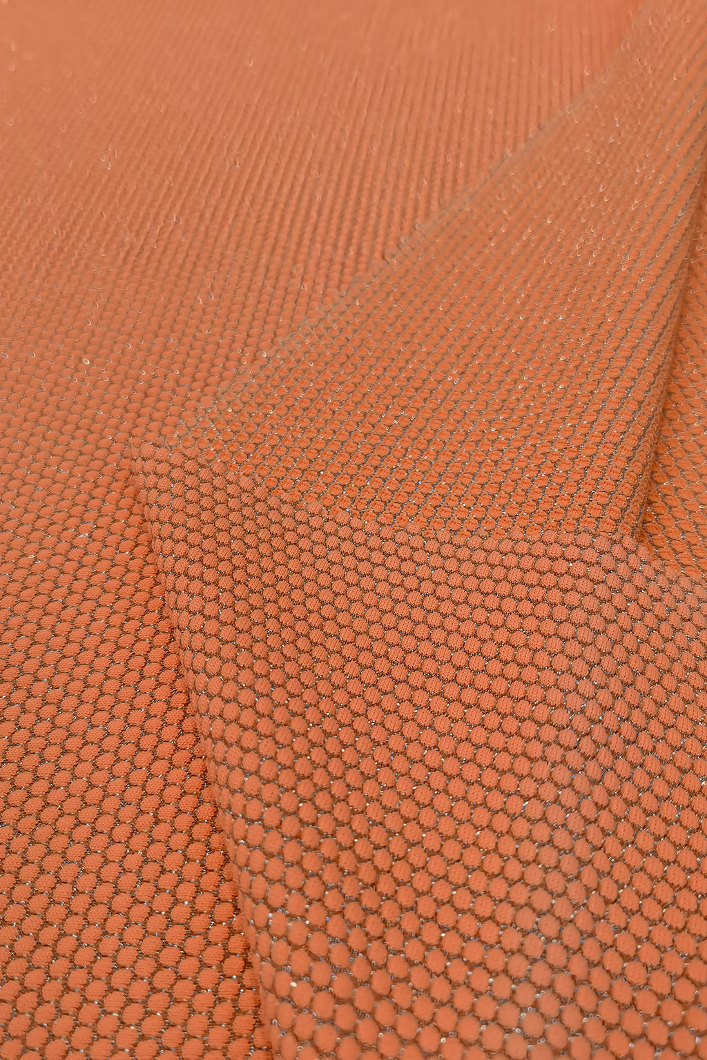 Metallic Textured Nylon Bubble Fabric