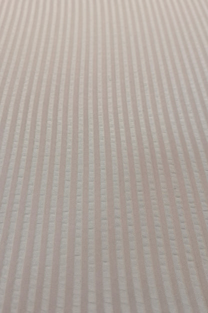 Premium Nylon-Polyester Jacquard Striped Fabric - Luxurious Woven Design for Versatile Use