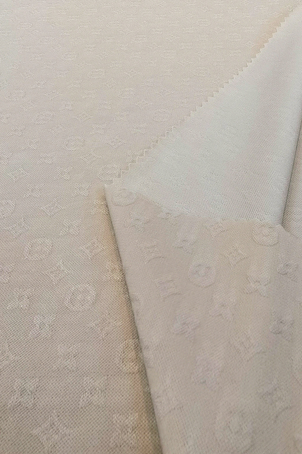 Nylon Jacquard Knit Fabric – Elegant Textured Design