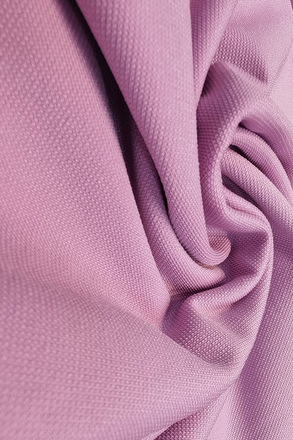 Polyester Piqué Fabric - 160cm Width, 200g/m², Breathable and Quick-Dry