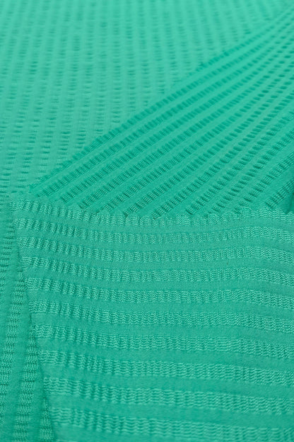 Polyester Bubble Horizontal Stripe Fabric