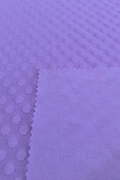 Polyester Dot Jacquard Fabric - Premium Print & Textured Weave (125cm/190-200g)