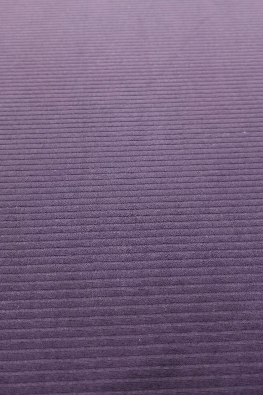 High-Density Nylon Cotton-Like Ribbed Fabric for Activewear & Fashion