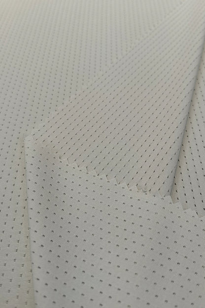 Breathable Polyester Jacquard Mesh Fabric - 165cm Wide, 175g