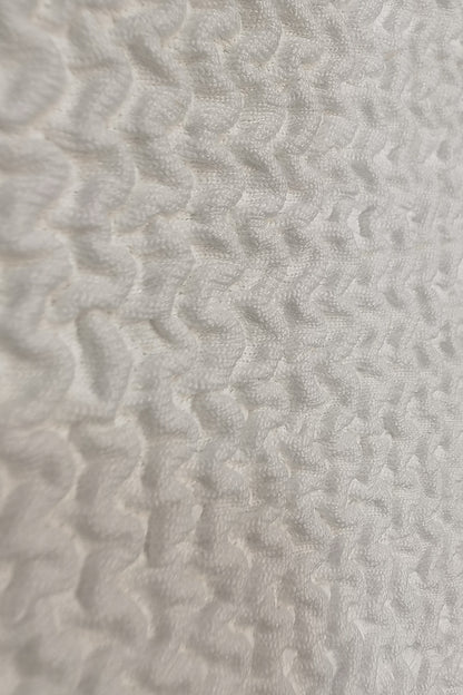 High-Quality Nylon Jacquard Fabric - Intricate Textured Pattern