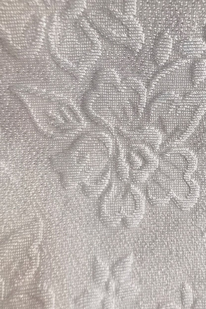 Elegant Jacquard Nylon Tricot Fabric - 87% Nylon, 13% Spandex, Ideal for Lingerie, Swimwear, and Fashion