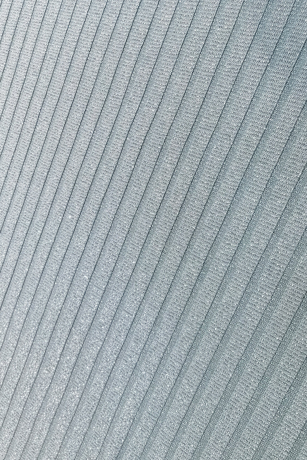 Luxurious Nylon Silver Striped Ribbed Jacquard Fabric with Metallic Threads – Perfect for Swimwear & Fashion Apparel