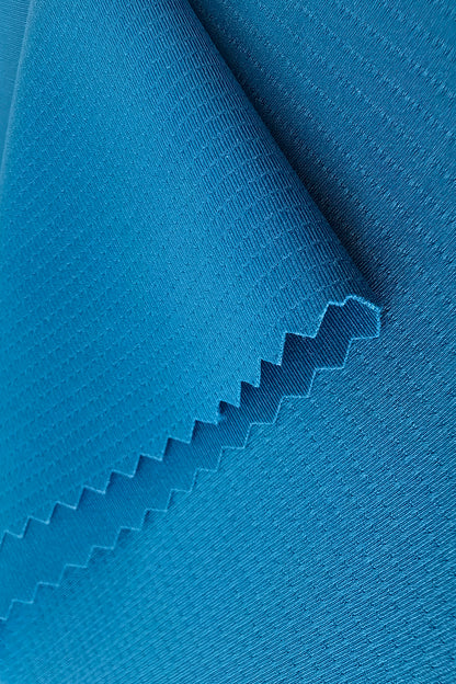 Breathable Double-Layer Nylon Fabric with UV Protection – Ideal for Activewear & Men's Sportswear