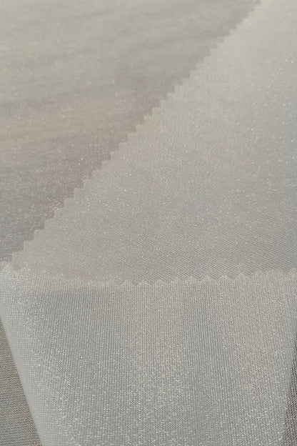 40D Sheer Glossy Nylon Mesh Fabric, Transparent and Lightweight Design for Swimwear, Fashion, and Lingerie