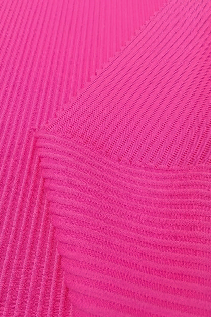 Polyester Ladder Knit Fabric – Ideal for Swimwear & Fashion