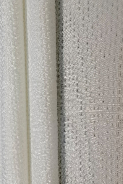 Nylon Spandex Grid Mesh Fabric - Breathable and Quick-Dry